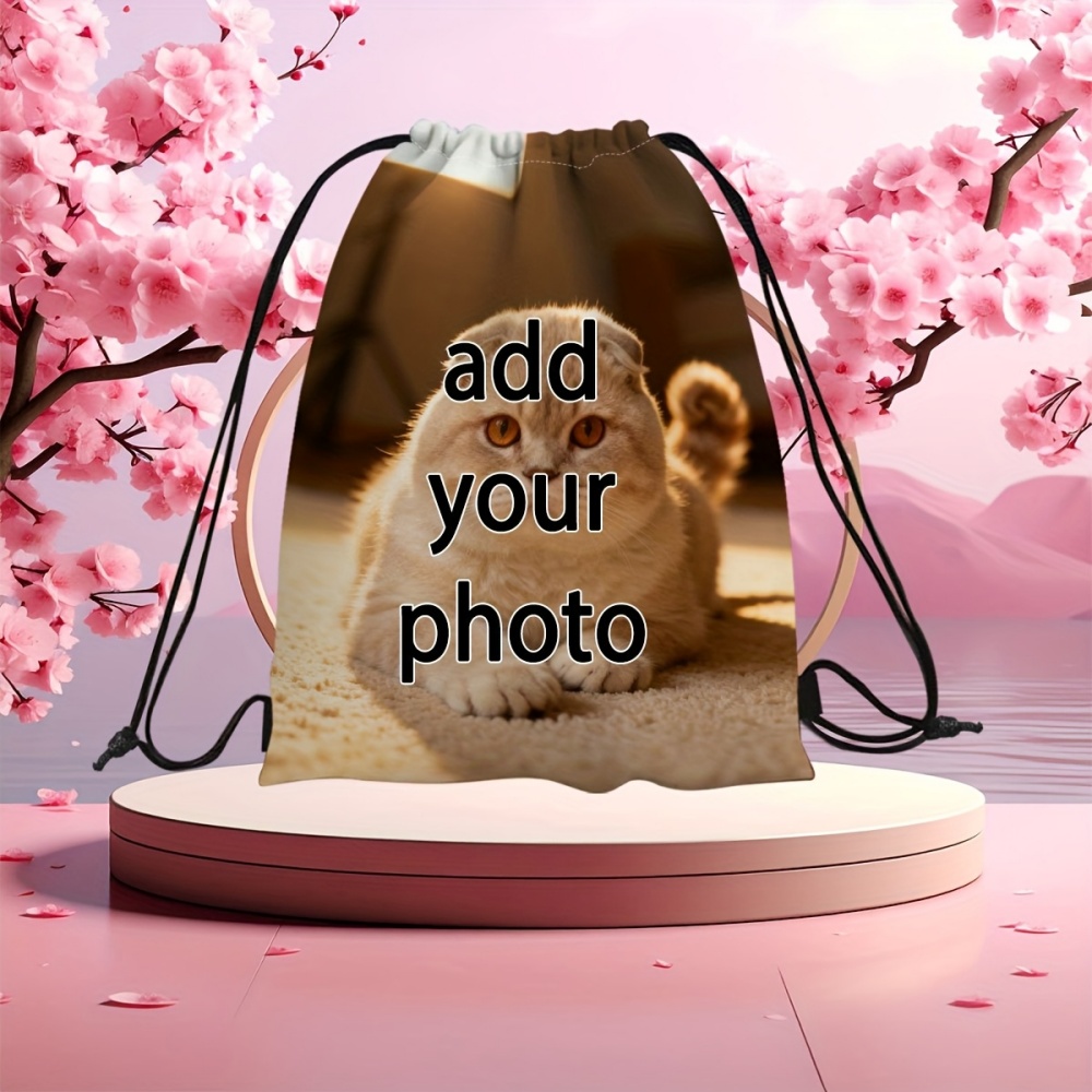 Drawstring Gym Bag - Sac à dos à cordon personnalisable