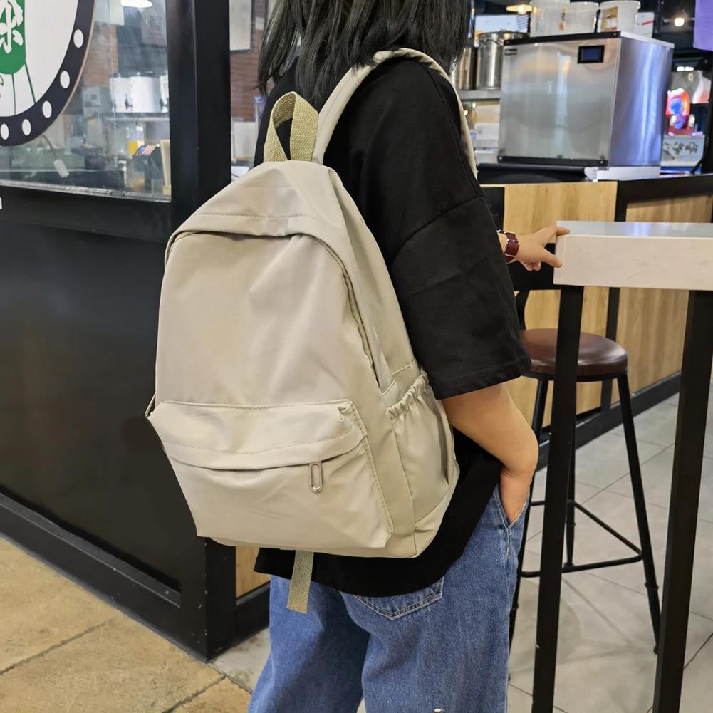 School Backpack Teen - Sac à dos preppy en nylon
