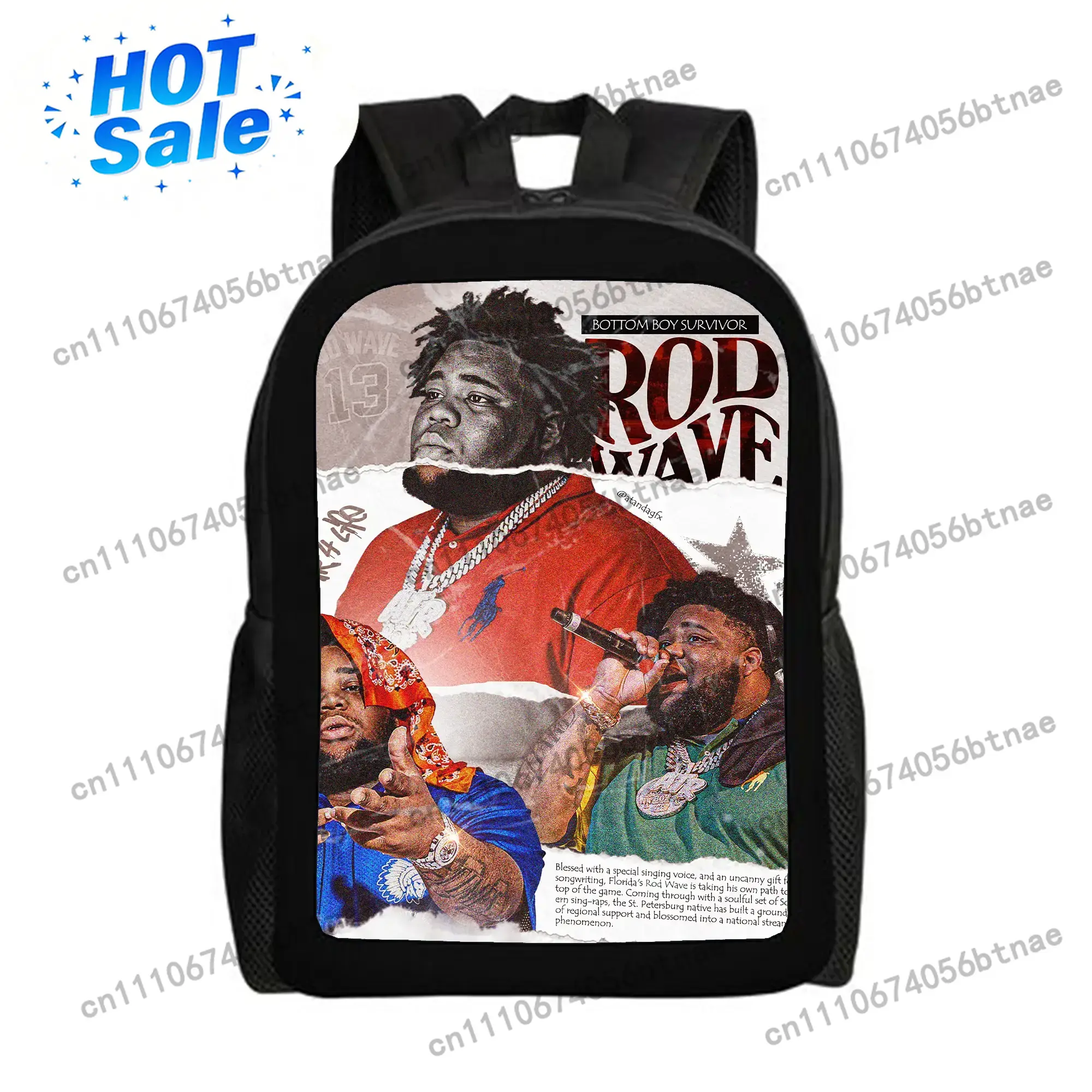 Sacs à dos Rod-Wave pour fille - School Backpack Teen avis et prix