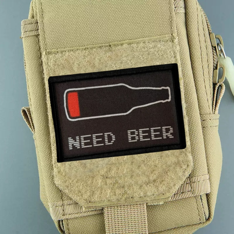 Patch imprimé de bière pour vê - Urban Backpack Tactical avis et prix