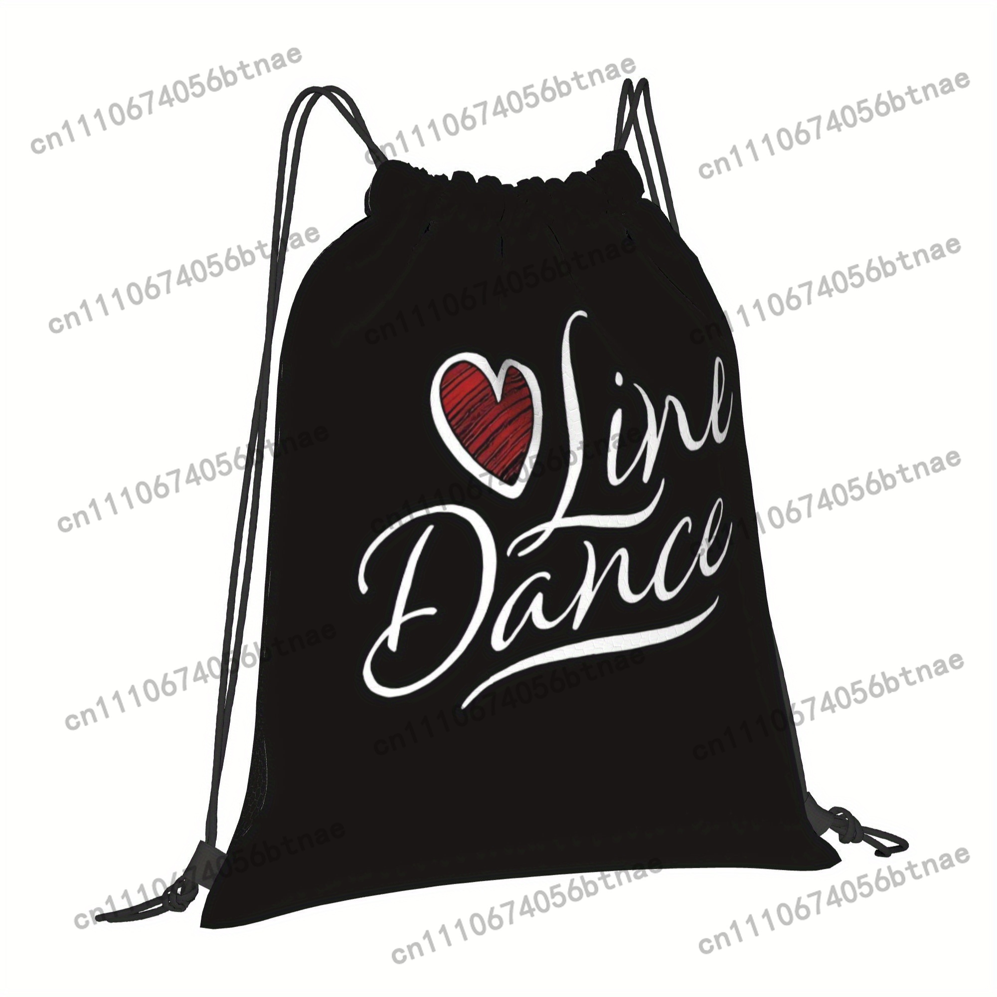 LOVE Line Dance Drawstring Bag - Drawstring Gym Bag avis et prix