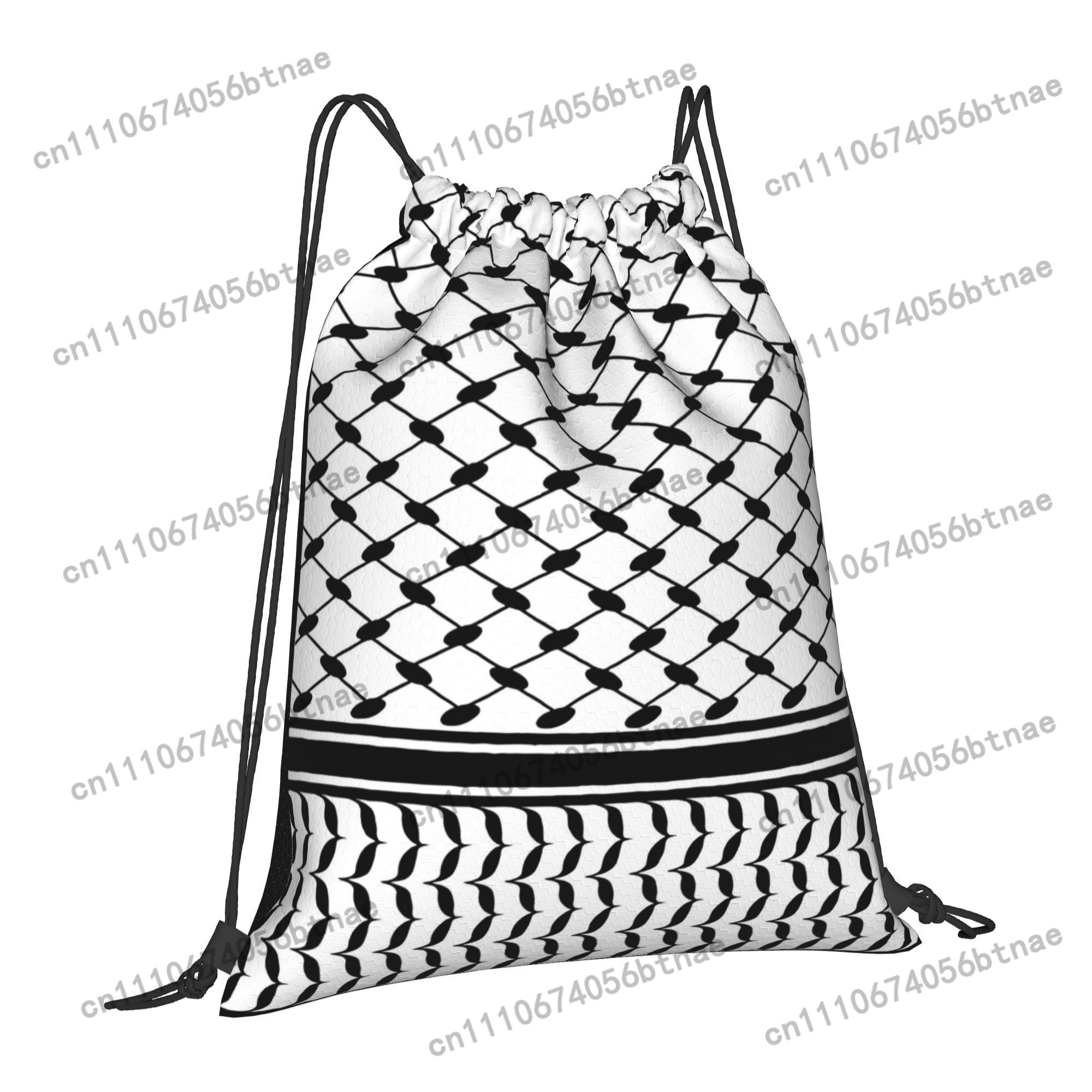 Sac à cordon motif Kufiya moye - Drawstring Gym Bag avis et prix