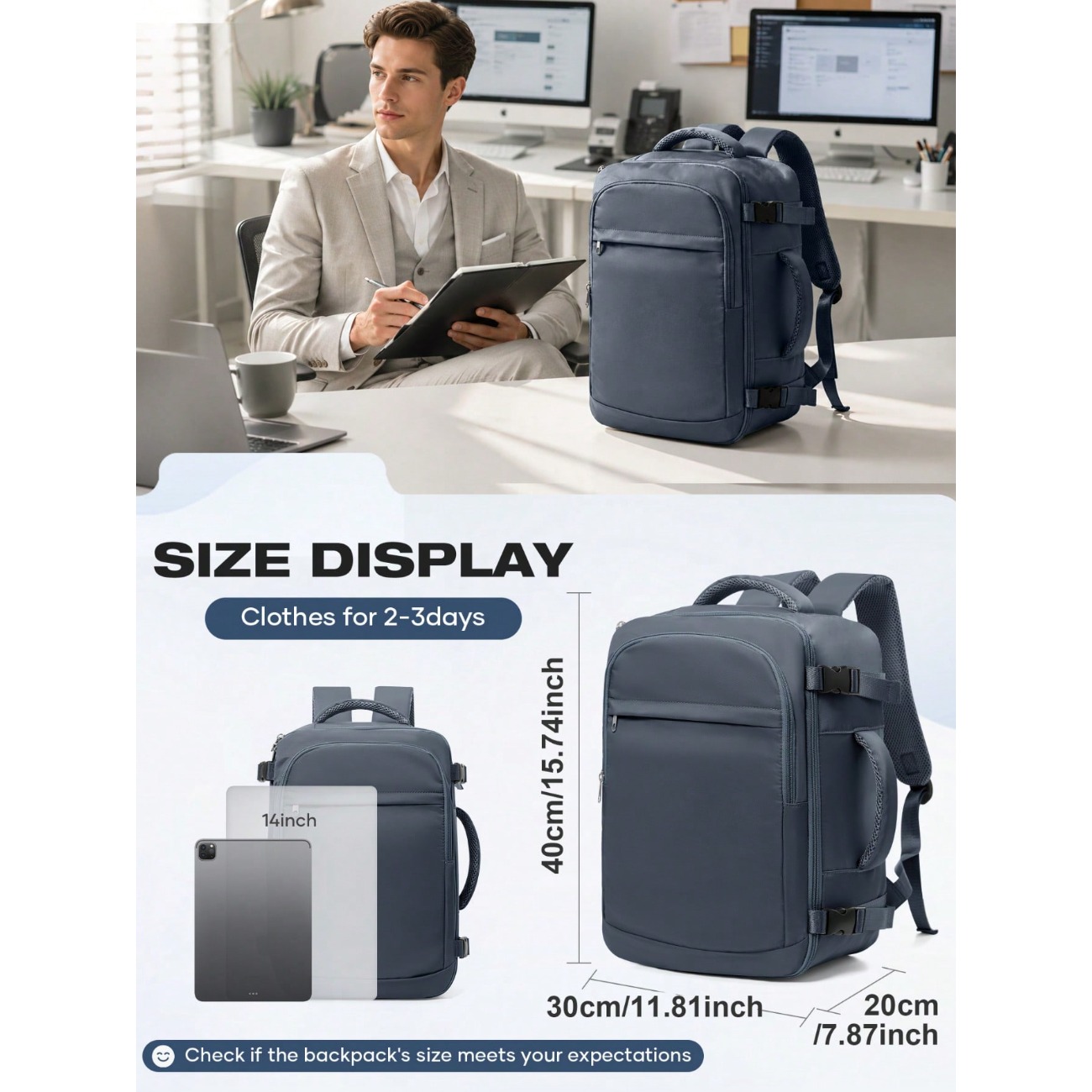 Sac à dos de voyage léger de g - Laptop Backpack 15.6 avis et prix