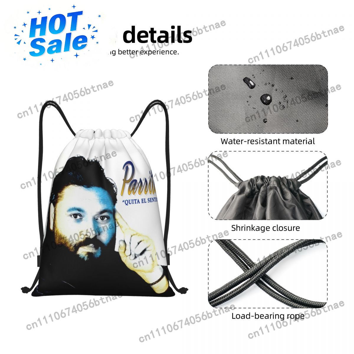 Sacs à cordon personnalisés Vi - Drawstring Gym Bag avis et prix